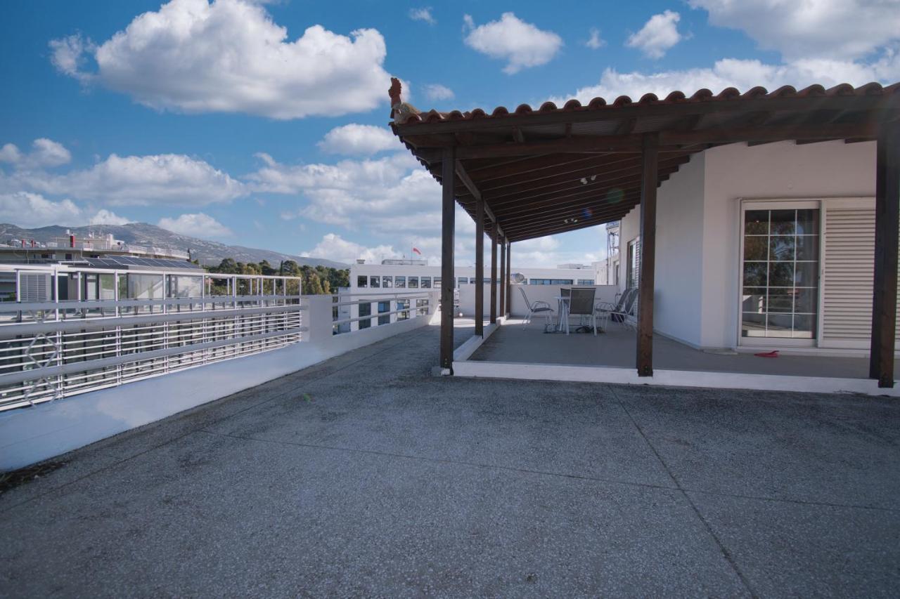 Tiny Studio Marousi Area Apartment Athena Bagian luar foto